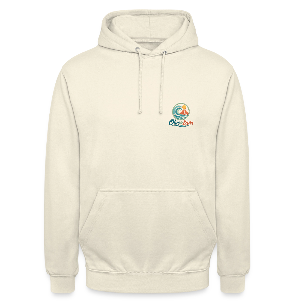 Sudadera Lago - Olas & Lava | El Lagarto Surfista - vanilla