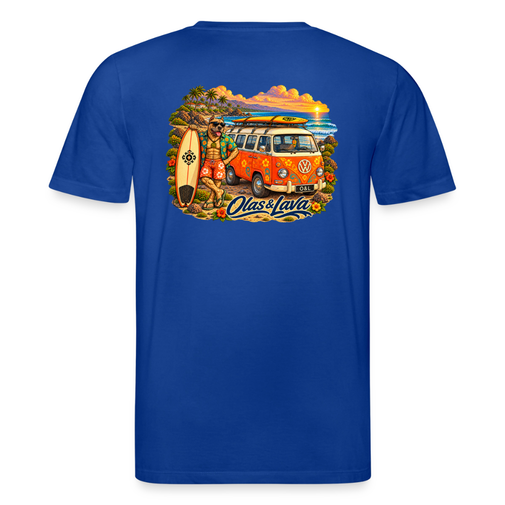 Camiseta Brado Surfer - Edición Canaria | Unisex Premium - majorelle blue