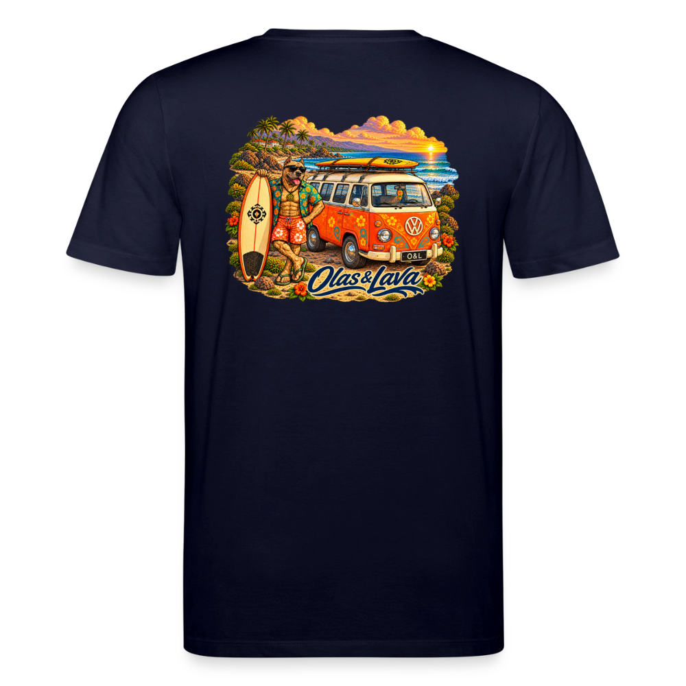Camiseta Brado Surfer - Edición Canaria | Unisex Premium - navy