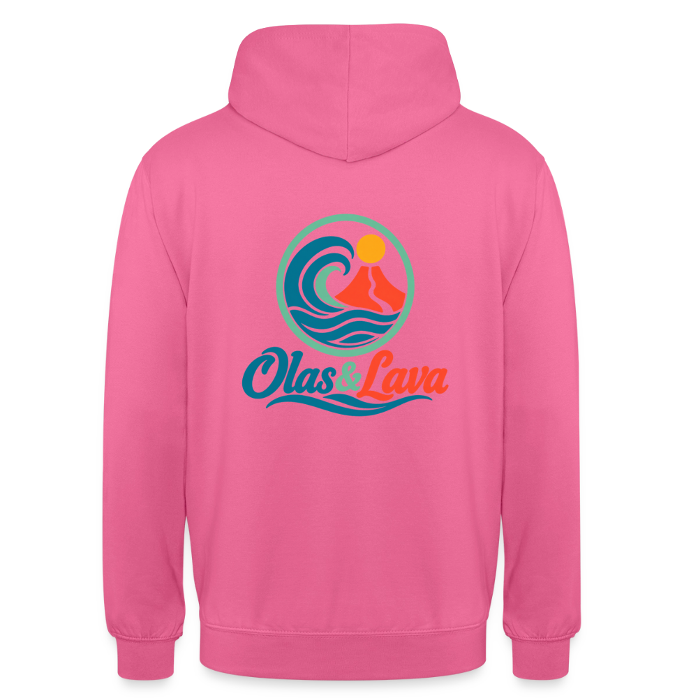 Sudadera Olas & Lava - Logo Oficial | Edición Original - pink