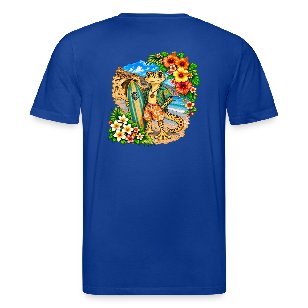 Camiseta Piko Surfer - Lagarto Canario | Unisex Premium - majorelle blue