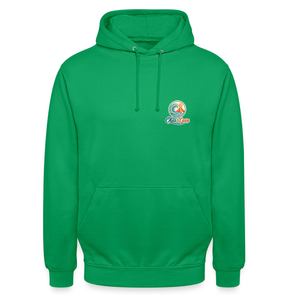 Sudadera Brado - Olas & Lava | Edición Presa Canario - kelly green