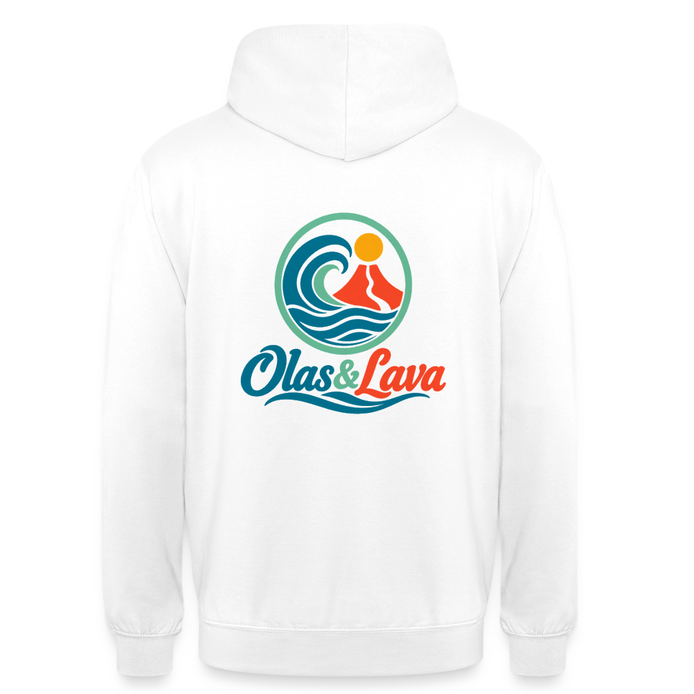 Sudadera Olas & Lava - Logo Oficial | Edición Original - white