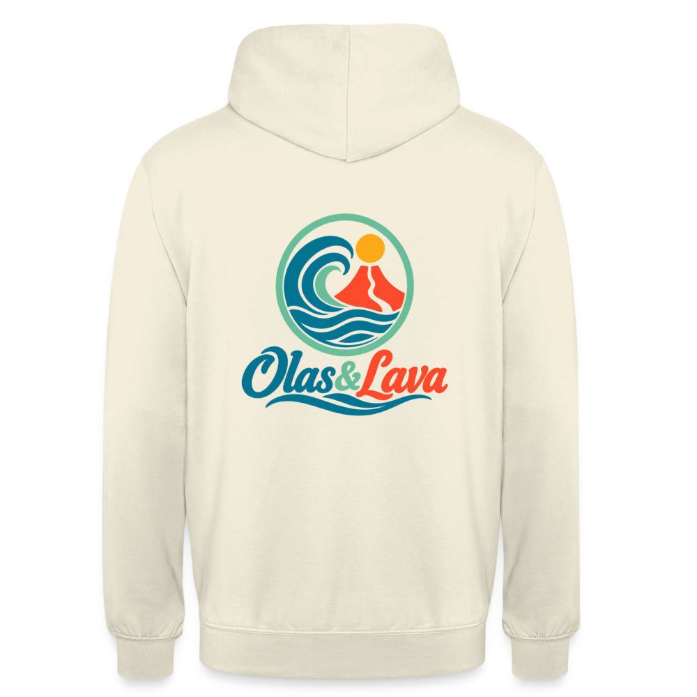 Sudadera Olas & Lava - Logo Oficial | Edición Original - vanilla