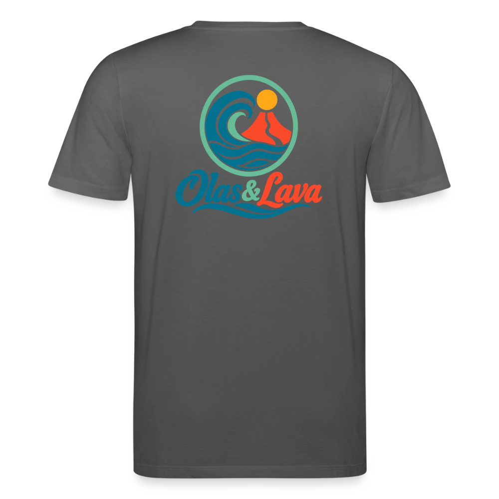 Camiseta Olas & Lava - Edición Tenerife | Unisex Premium - anthracite