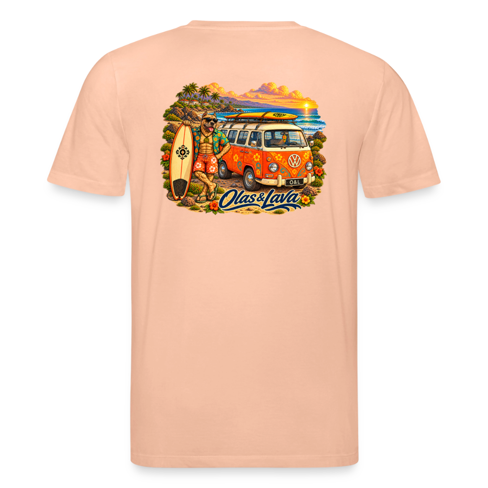 Camiseta Brado Surfer - Edición Canaria | Unisex Premium - peach