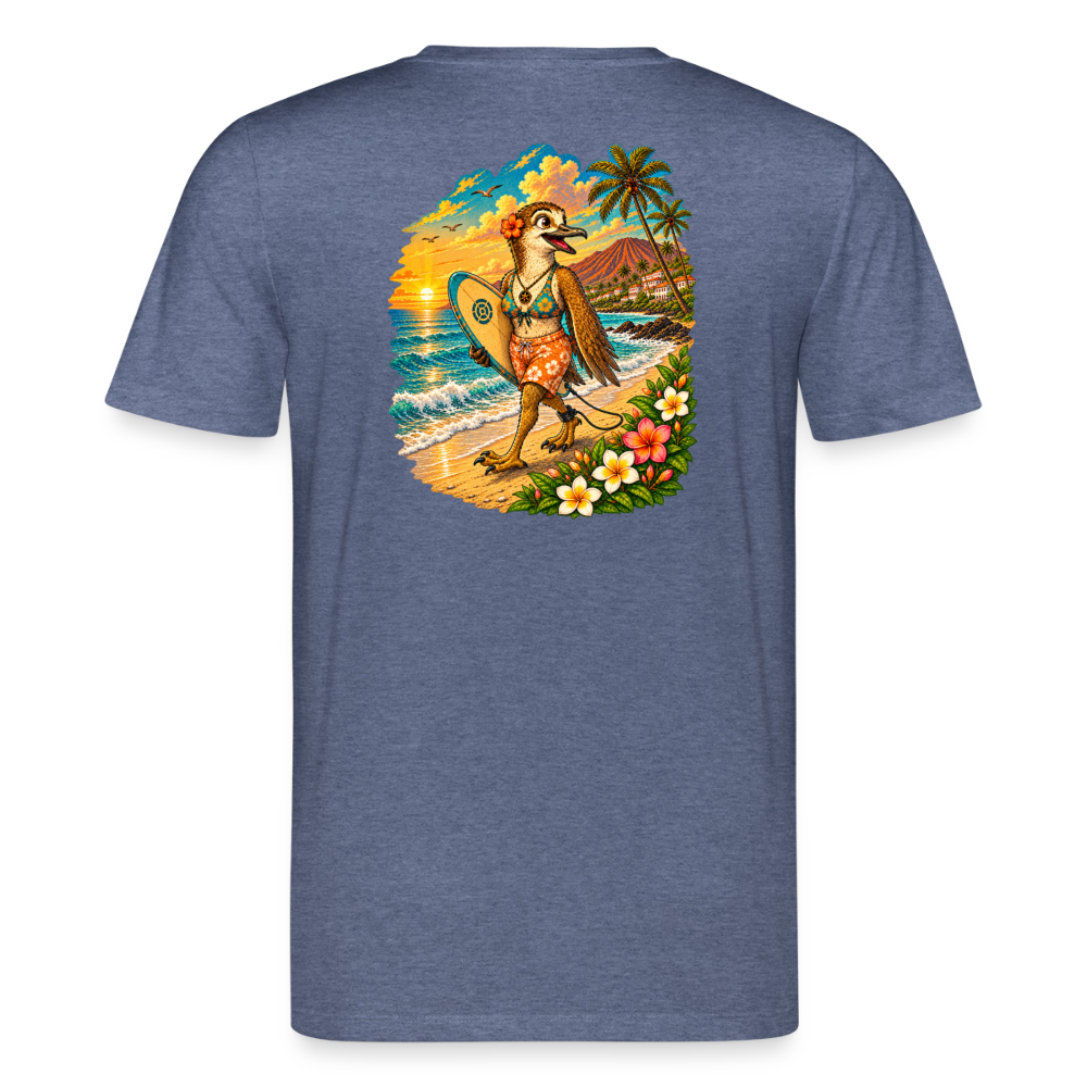 Camiseta Naya Surfer - Edición Canaria | Unisex Premium - dark heather blue