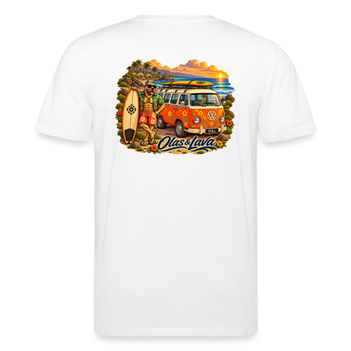 Camiseta Brado Surfer - Edición Canaria | Unisex Premium - white
