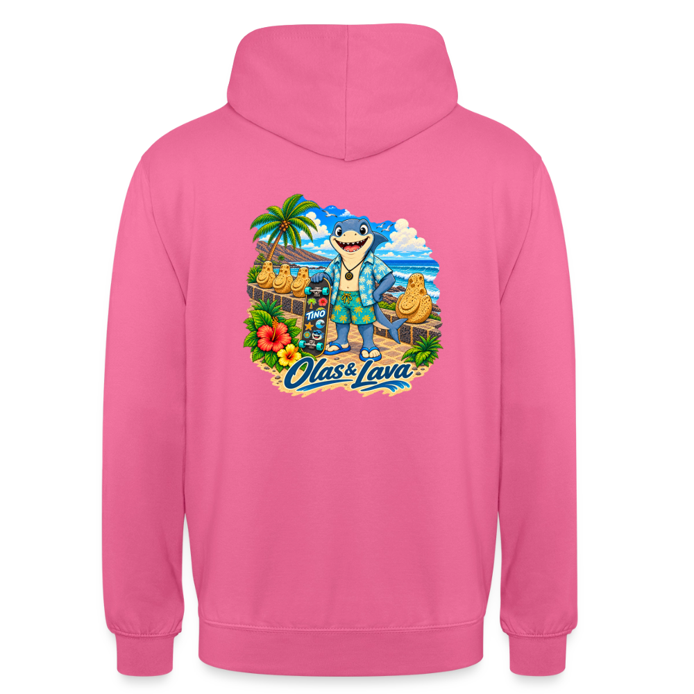 Sudadera Tino - Olas & Lava | El Bebé Tiburón - pink