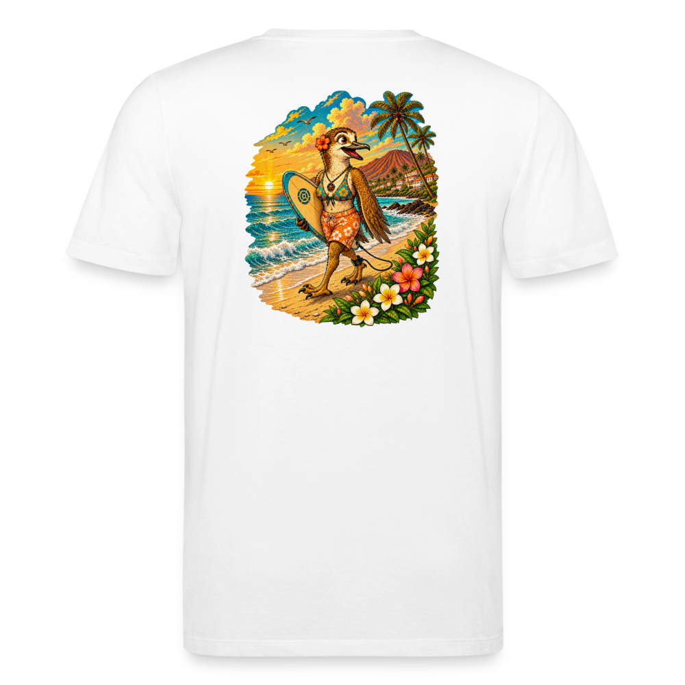 Camiseta Naya Surfer - Edición Canaria | Unisex Premium - white