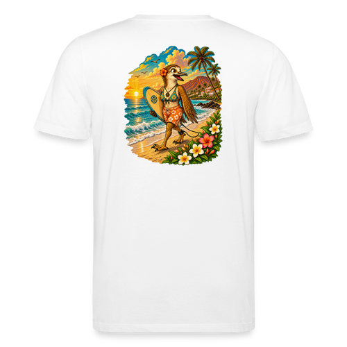Camiseta Naya Surfer - Edición Canaria | Unisex Premium - white