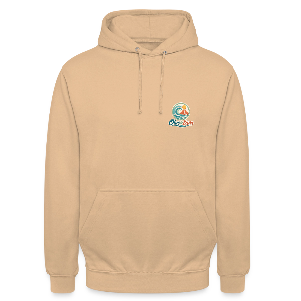Sudadera Brado - Olas & Lava | Edición Presa Canario - peach