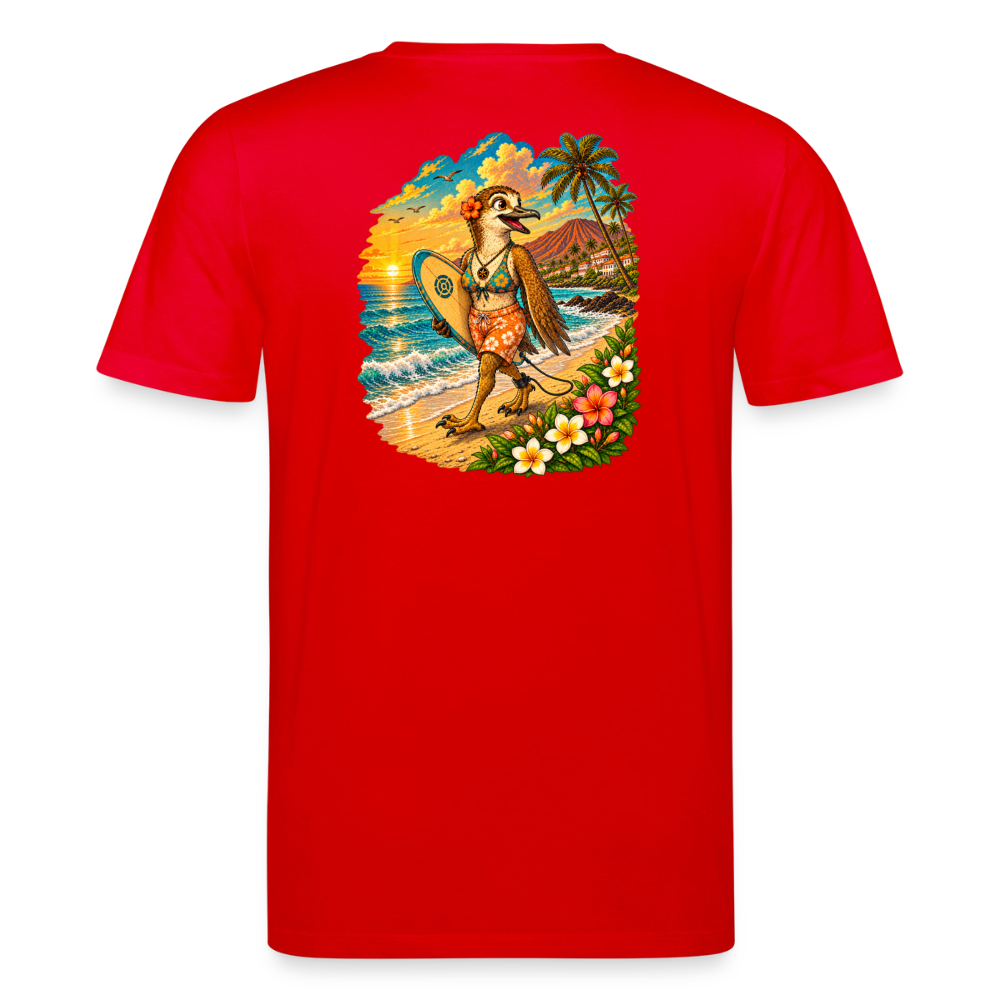 Camiseta Naya Surfer - Edición Canaria | Unisex Premium - red