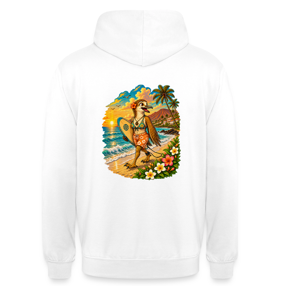 Sudadera Naya - Olas & Lava | La Pardela Surfista - white
