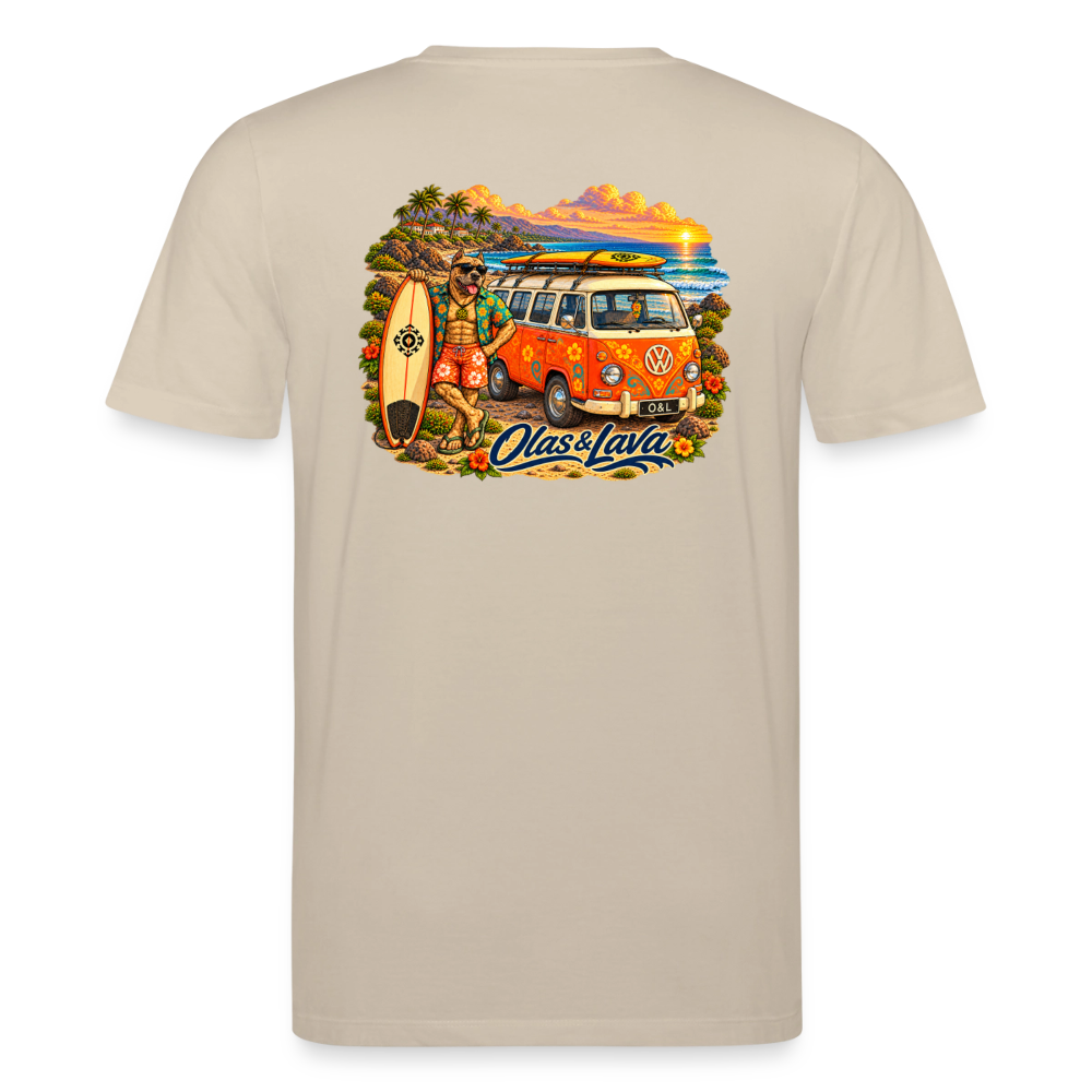 Camiseta Brado Surfer - Edición Canaria | Unisex Premium - beige