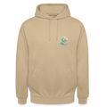 Sudadera Lago - Olas & Lava | El Lagarto Surfista - beige