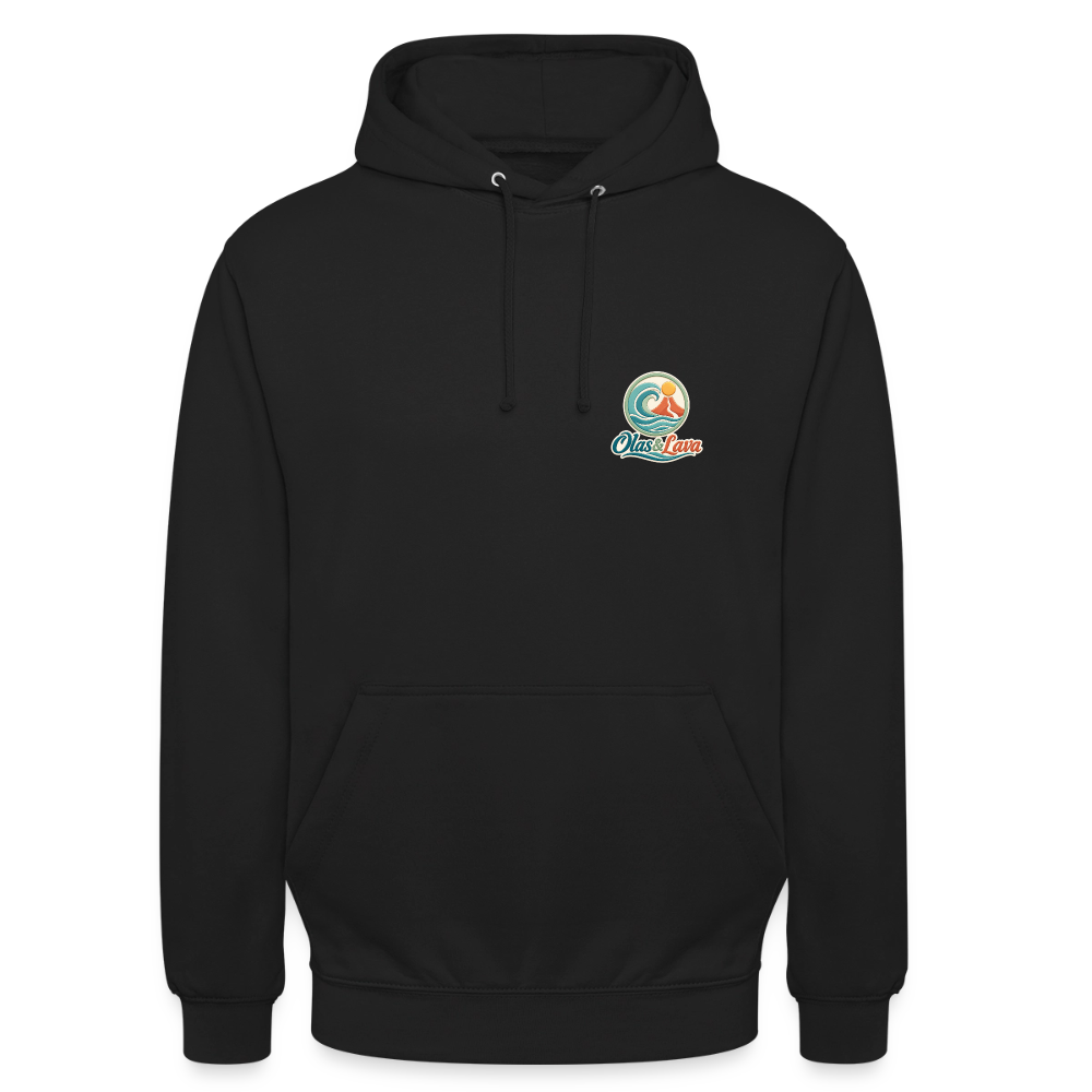 Sudadera Piko - Olas & Lava | El Perenquén Surfista - black