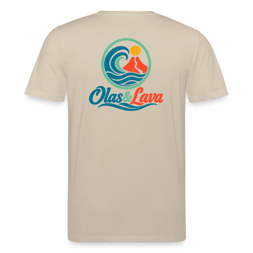 Camiseta Olas & Lava - Edición Tenerife | Unisex Premium - beige