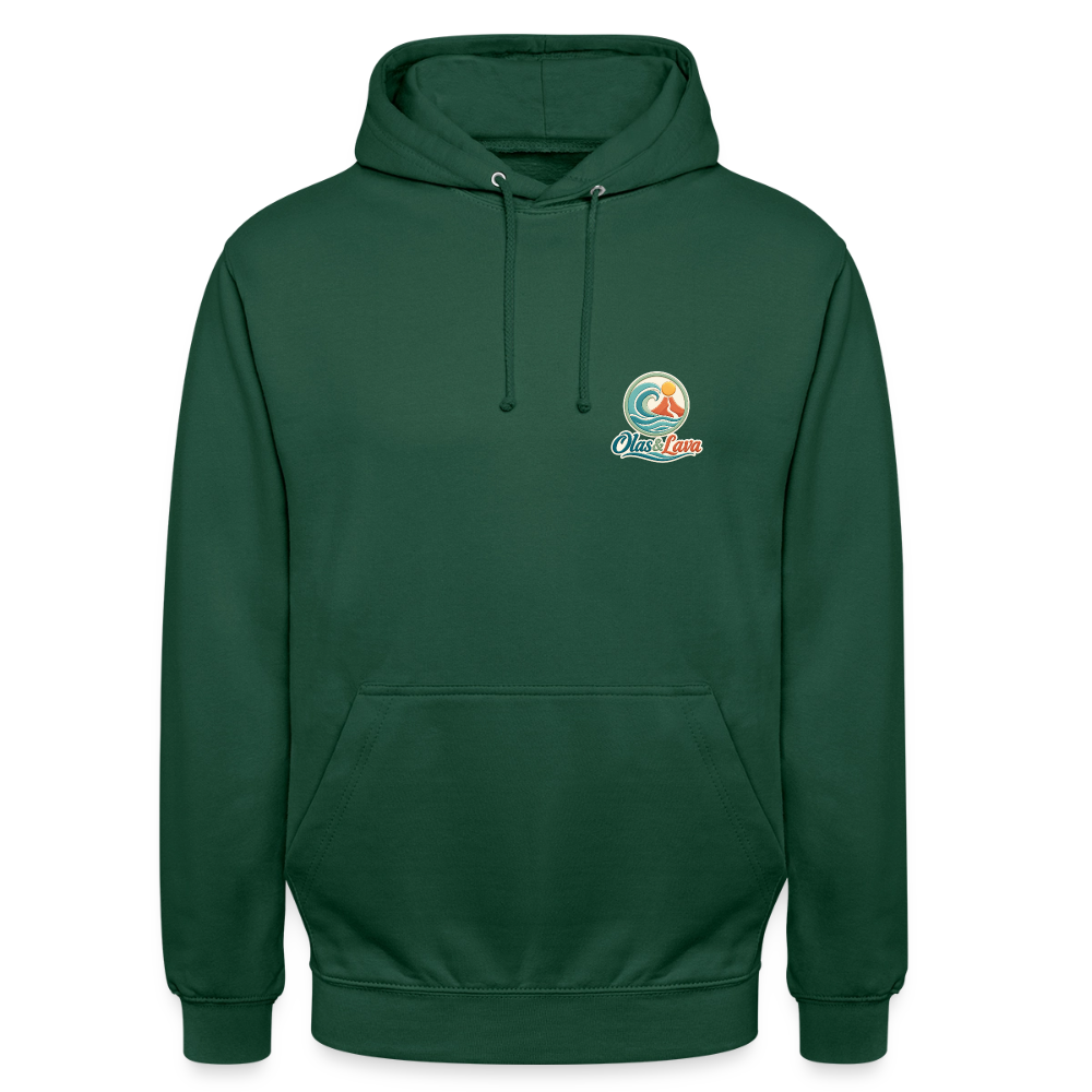 Sudadera Brado - Olas & Lava | Edición Presa Canario - bottle green