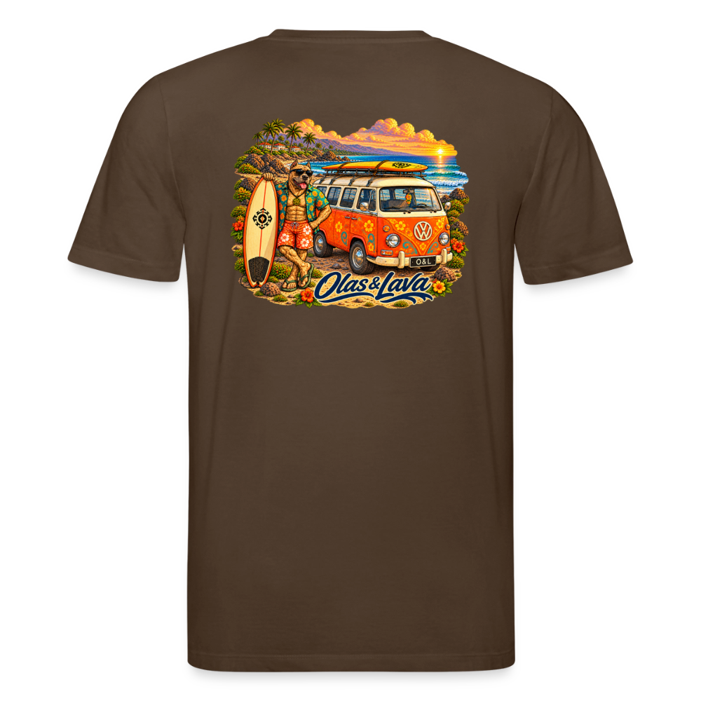 Camiseta Brado Surfer - Edición Canaria | Unisex Premium - mocha