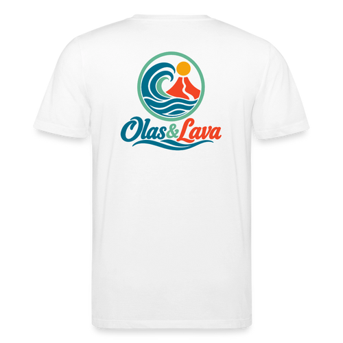 Camiseta Olas & Lava - Edición Tenerife | Unisex Premium - white