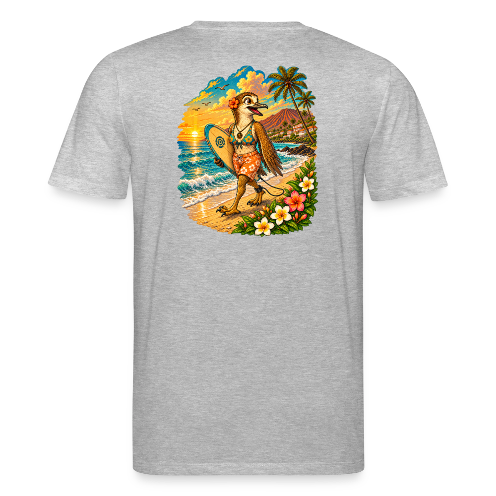 Camiseta Naya Surfer - Edición Canaria | Unisex Premium - heather grey