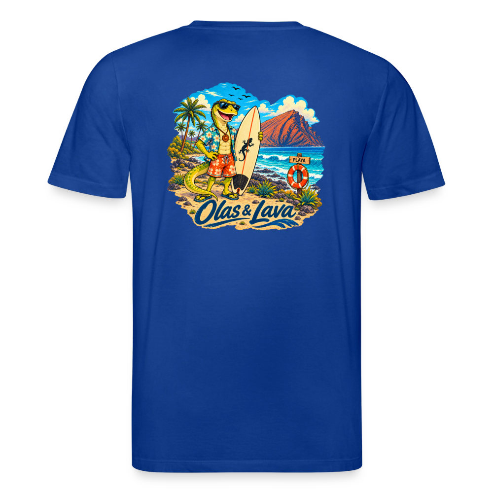 Camiseta Lago Surfer - Edición Canaria | Unisex Premium - majorelle blue