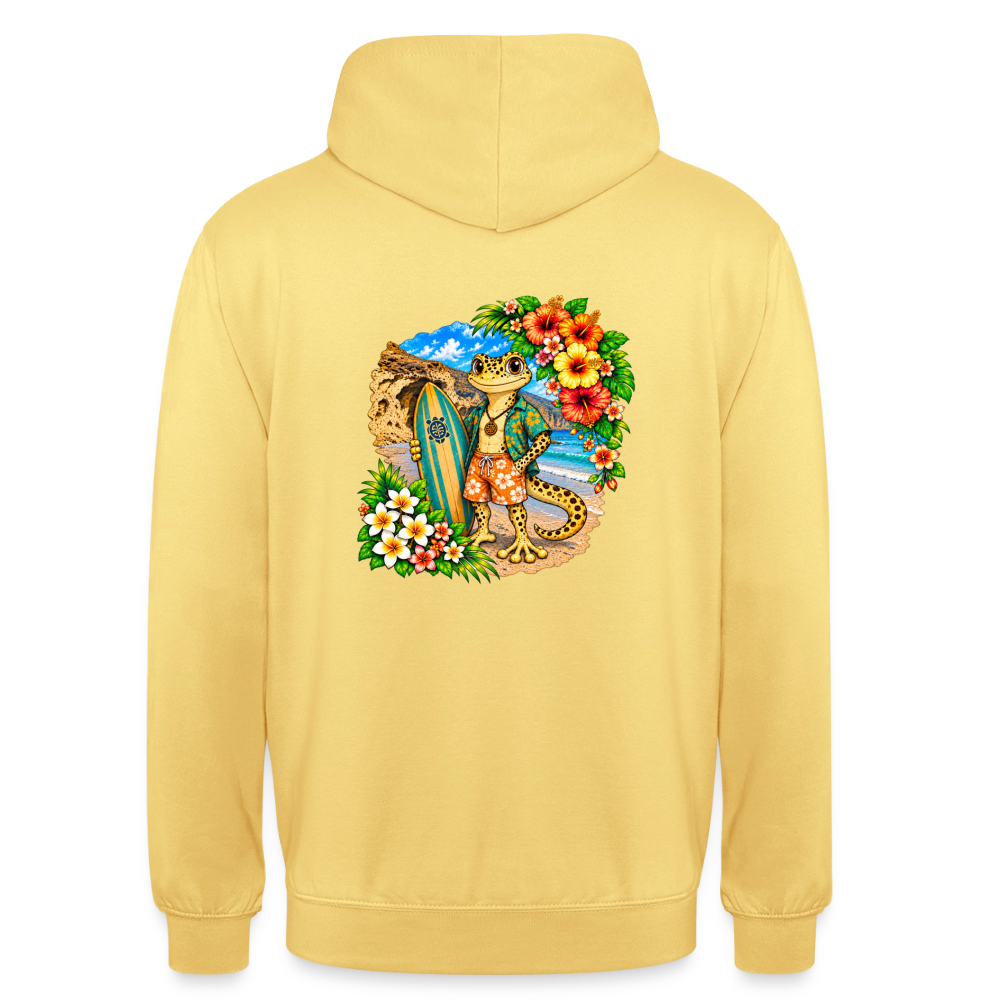 Sudadera Piko - Olas & Lava | El Perenquén Surfista - lemon yellow