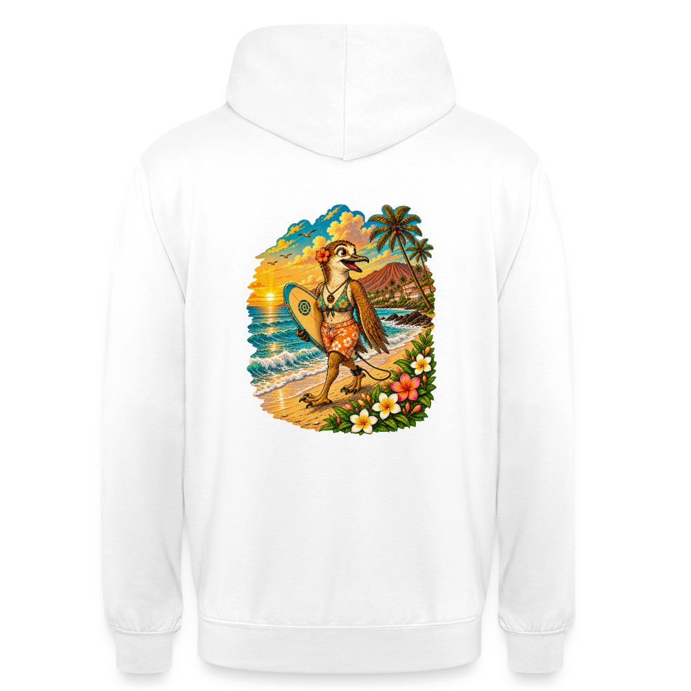 Sudadera Naya - Olas & Lava | La Pardela Surfista - white