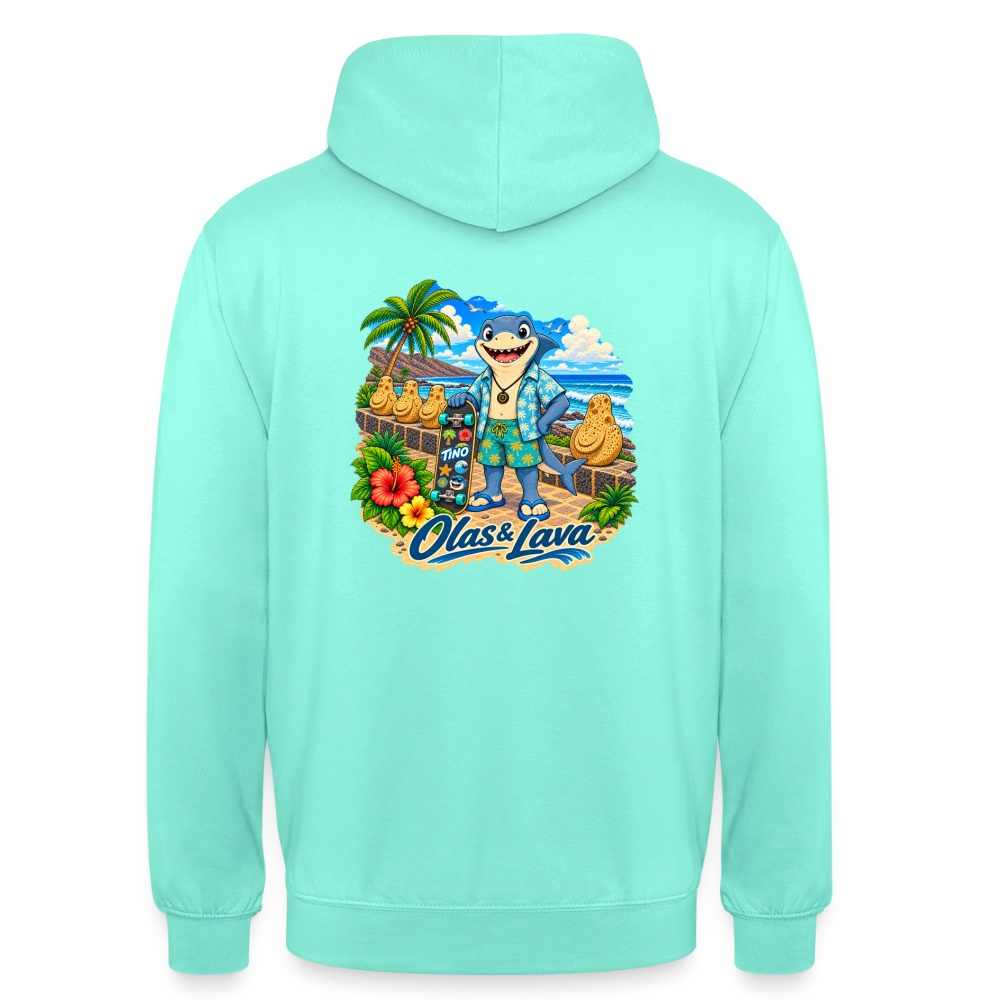 Sudadera Tino - Olas & Lava | El Bebé Tiburón - mint