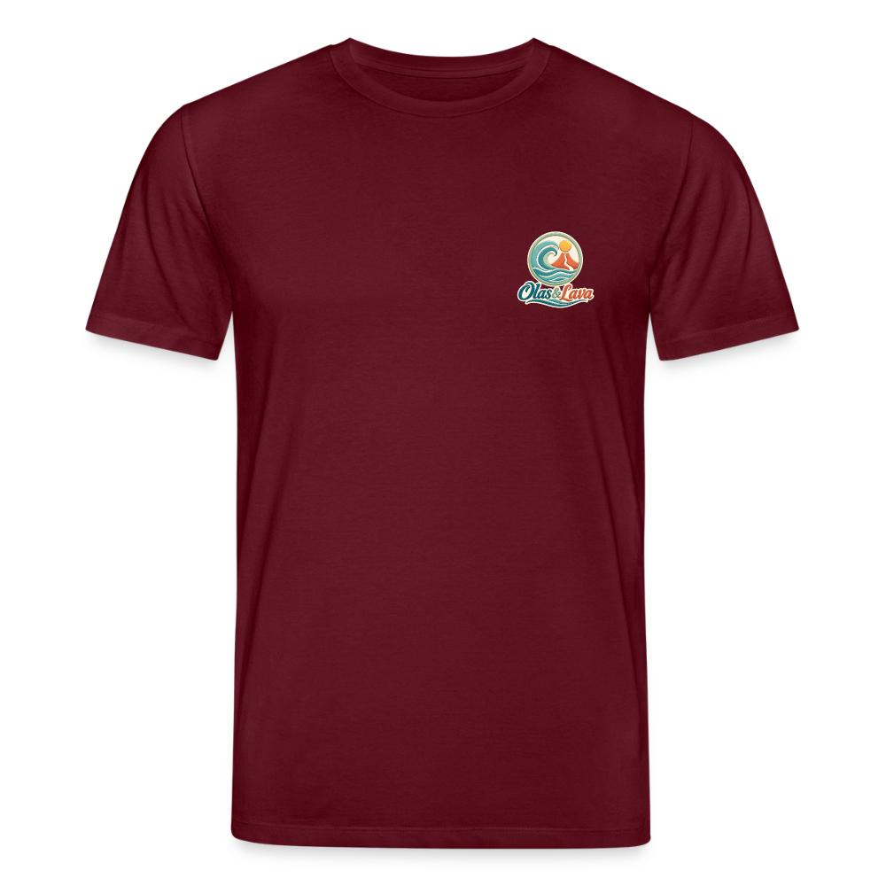 Camiseta Brado Surfer - Edición Canaria | Unisex Premium - burgundy
