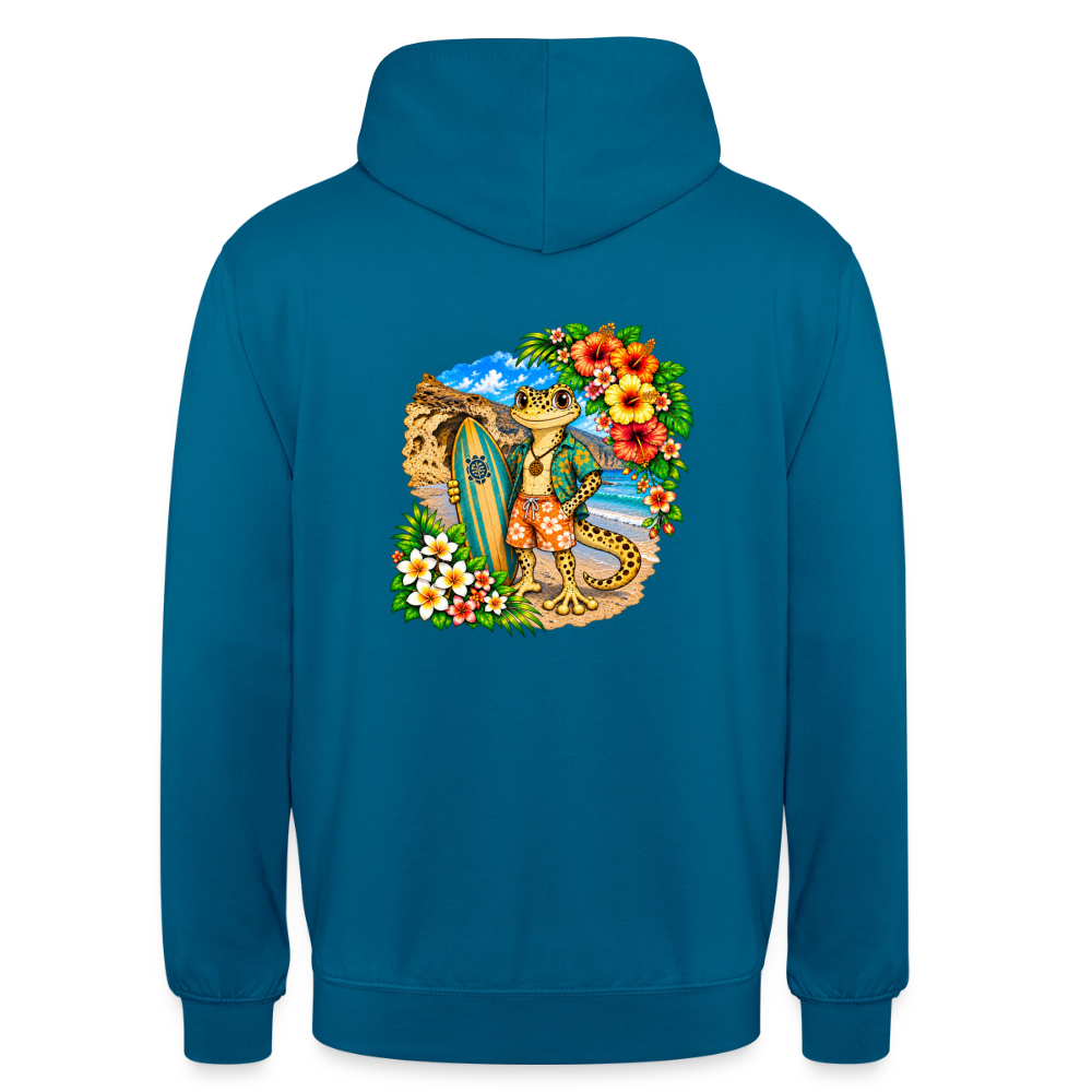Sudadera Piko - Olas & Lava | El Perenquén Surfista - deep sea blue 