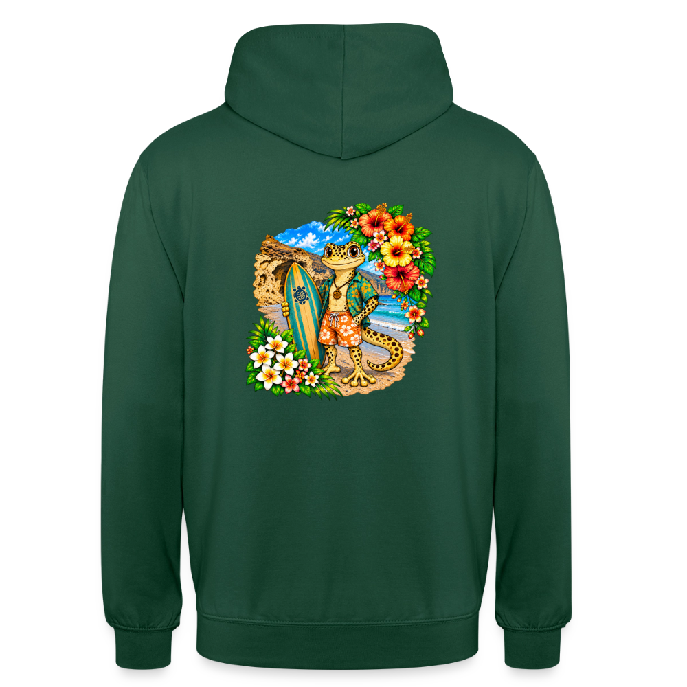 Sudadera Piko - Olas & Lava | El Perenquén Surfista - bottle green