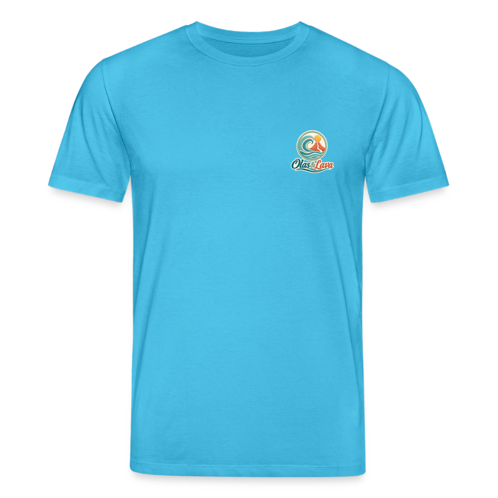 Camiseta Brado Surfer - Edición Canaria | Unisex Premium - aqua blue
