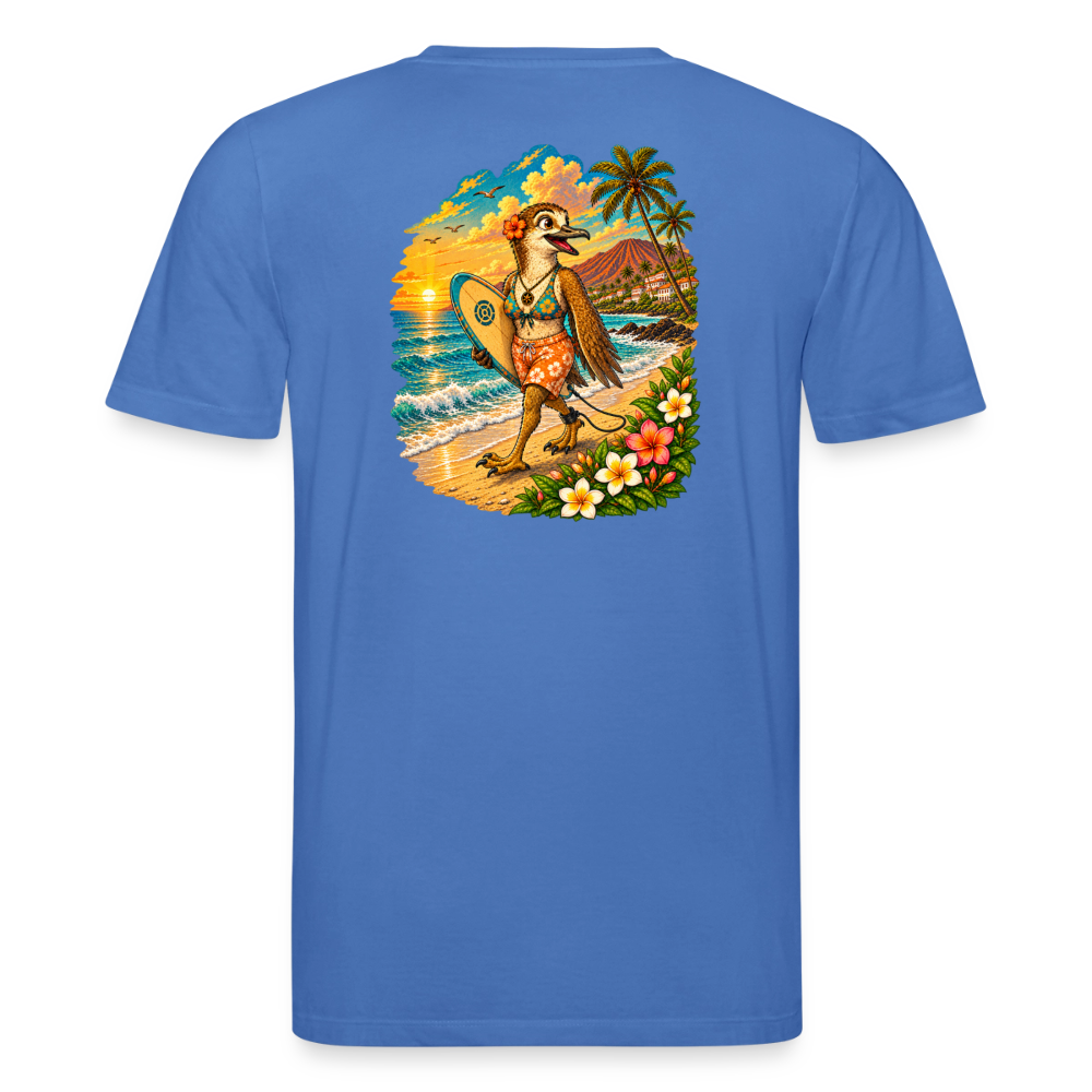 Camiseta Naya Surfer - Edición Canaria | Unisex Premium - mindful blue
