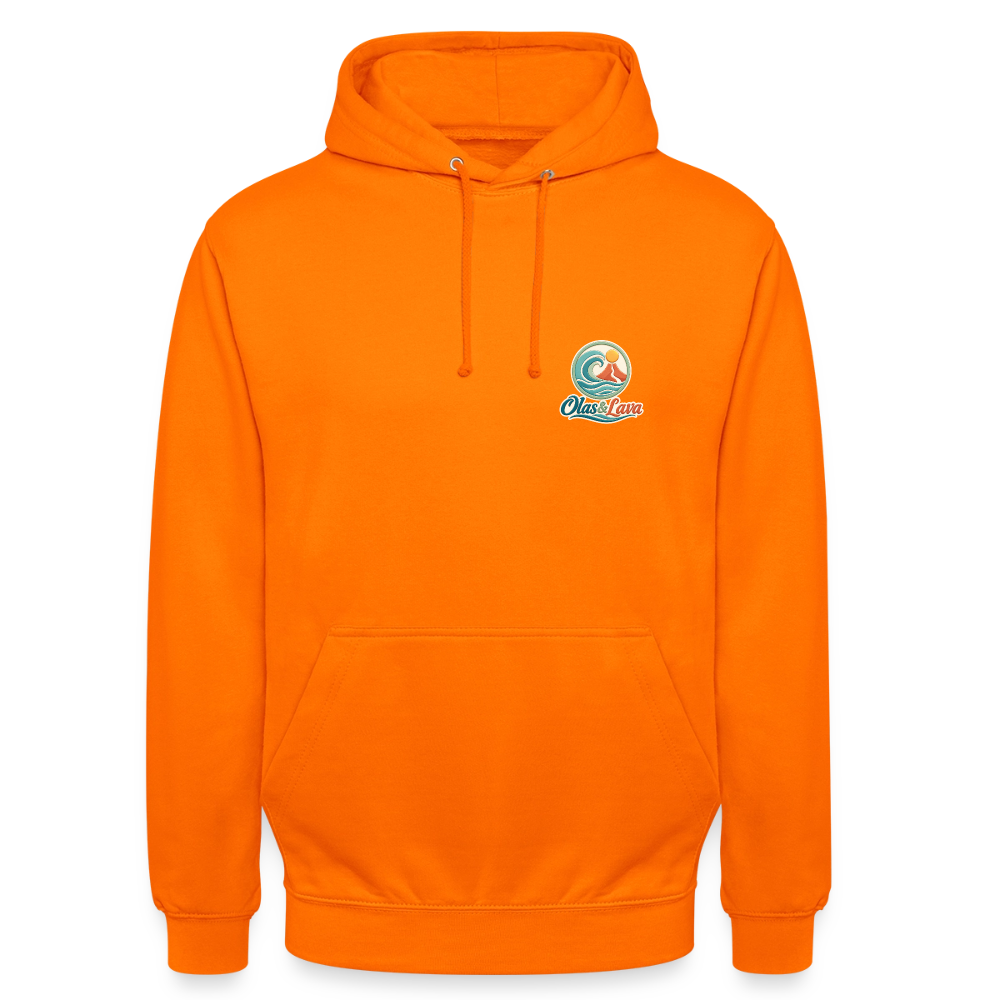 Sudadera Brado - Olas & Lava | Edición Presa Canario - orange