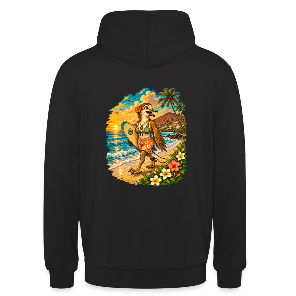 Sudadera Naya - Olas & Lava | La Pardela Surfista - black