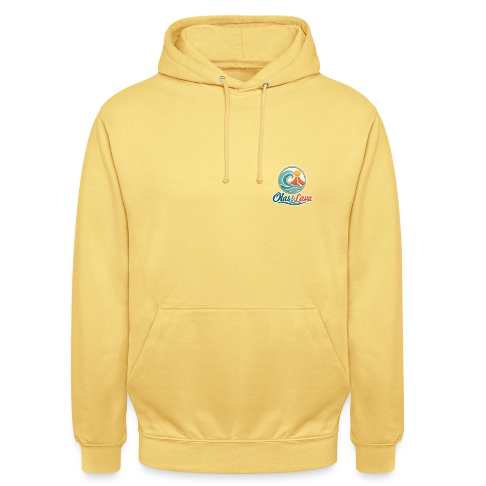 Sudadera Brado - Olas & Lava | Edición Presa Canario - lemon yellow