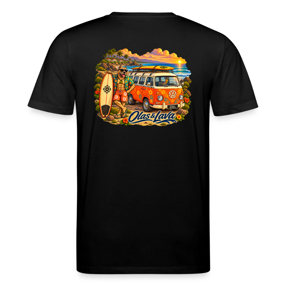Camiseta Brado Surfer - Edición Canaria | Unisex Premium - black