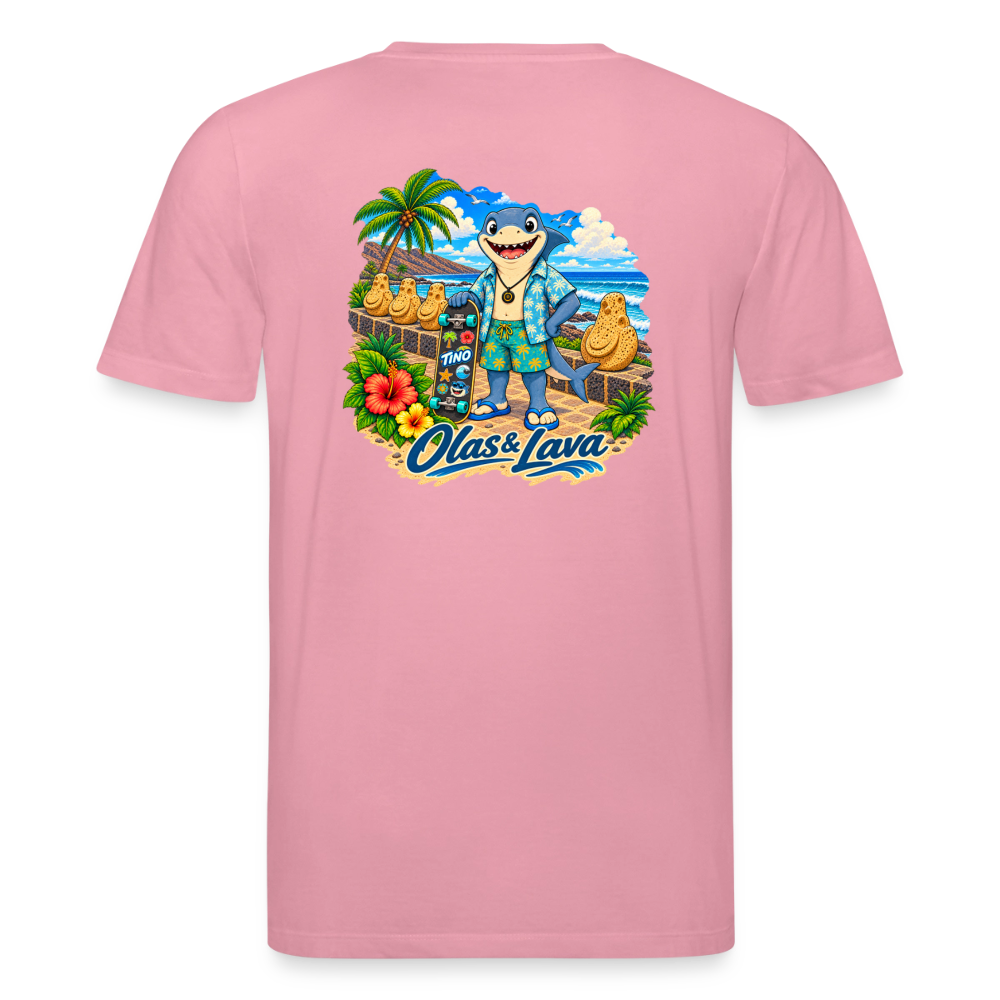 Camiseta Tino Surfer - Edición Canaria | Unisex Premium - lilac dream