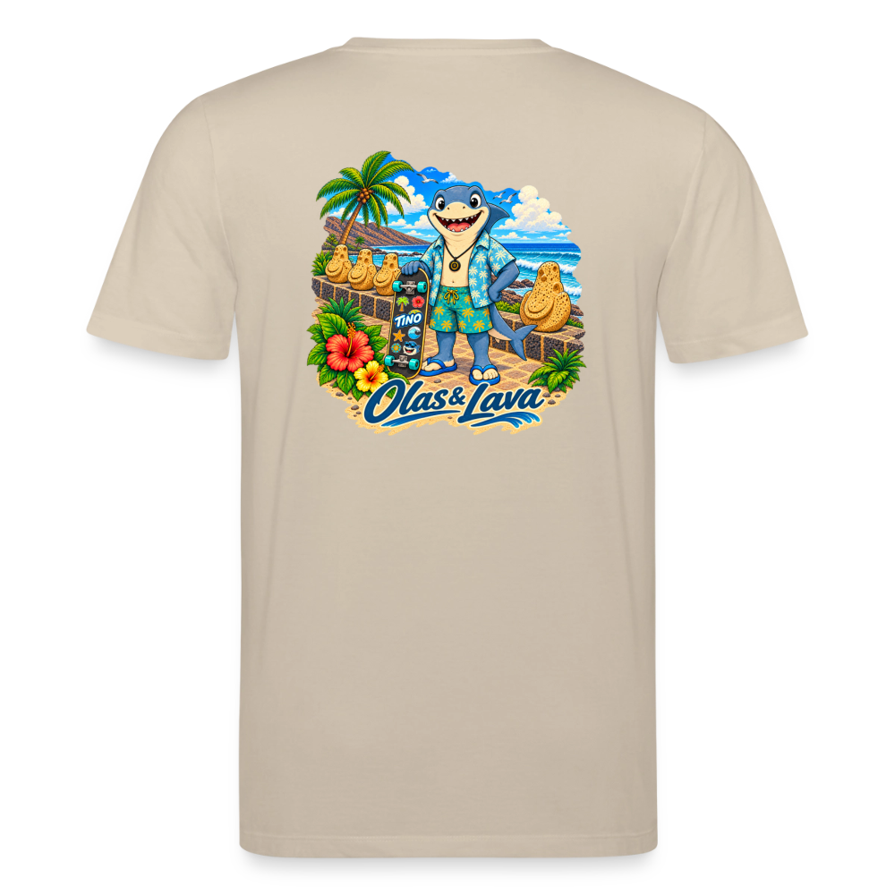 Camiseta Tino Surfer - Edición Canaria | Unisex Premium - beige