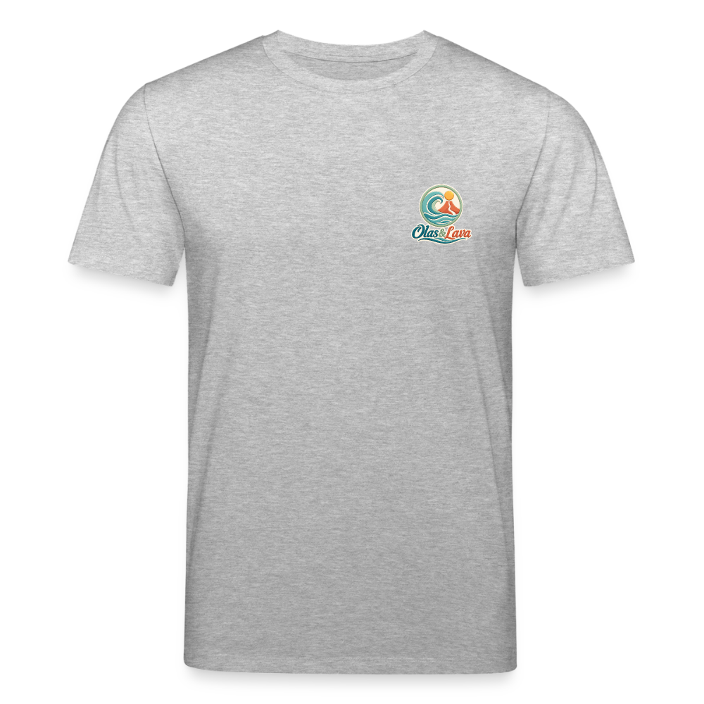 Camiseta Lago Surfer - Edición Canaria | Unisex Premium - heather grey